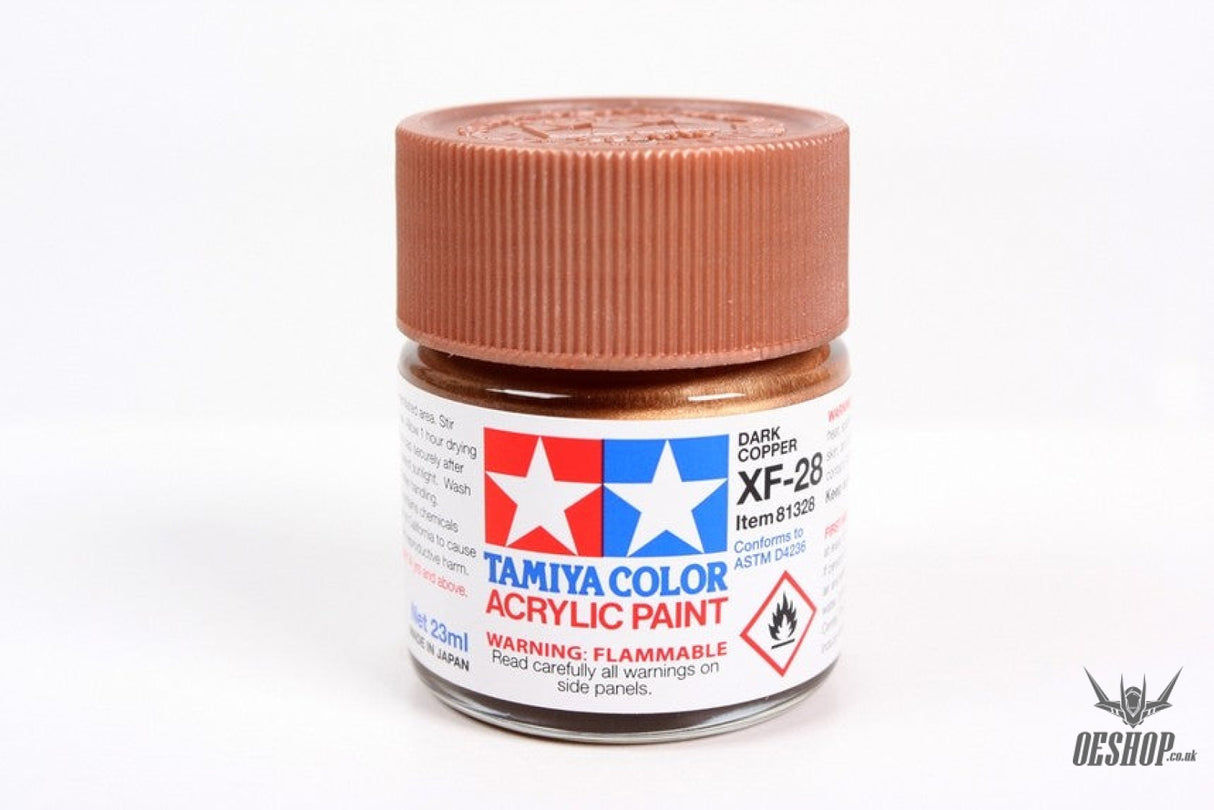TAMIYA 81728 ACRYLIC MINI XF-28 DARK COPPER 10ml Tamiya 2.25 OEShop