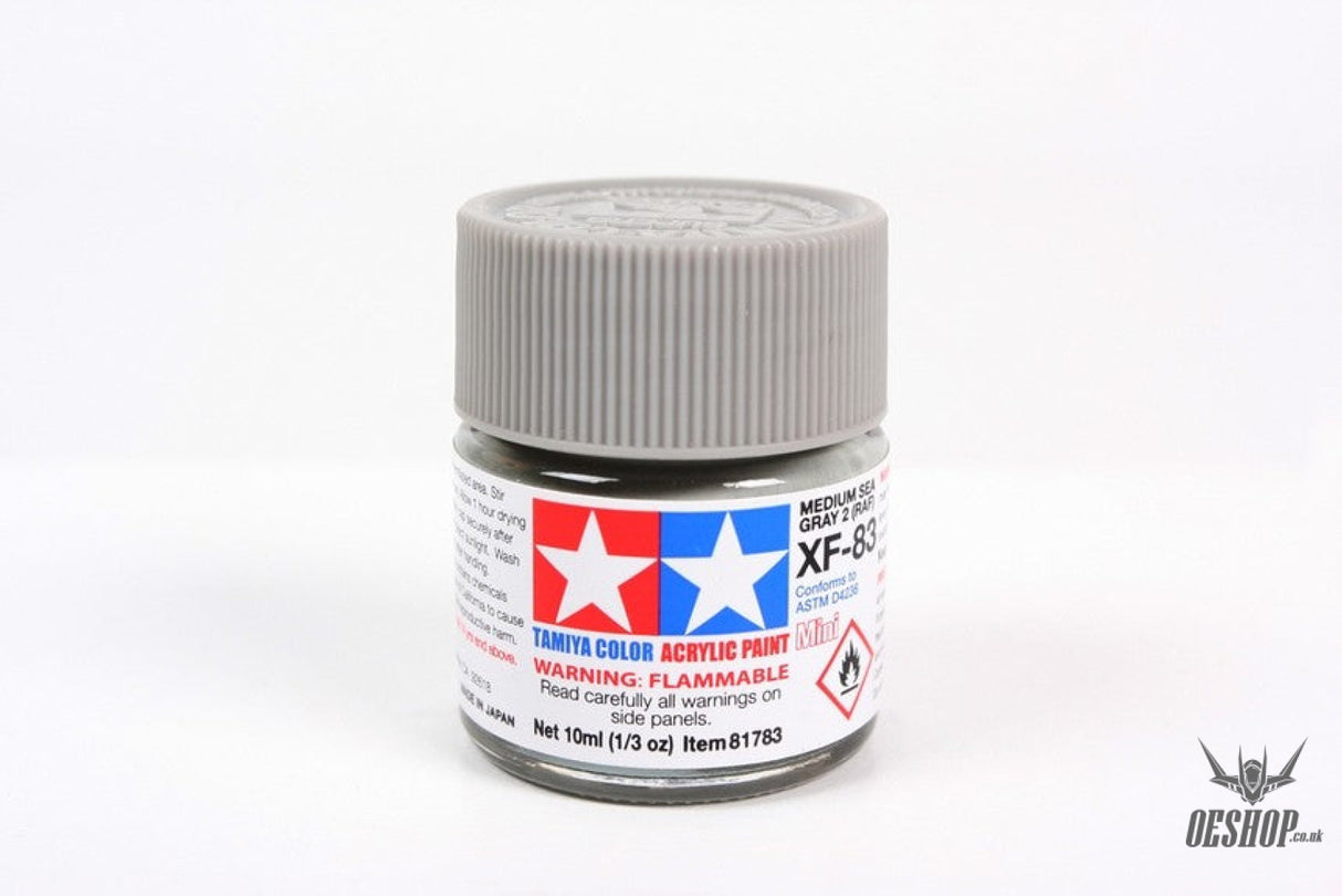 TAMIYA 81783 ACRYL.MINI XF-83 RAF MEDIUM SEA GREY 2 10ml Tamiya 1.85 OEShop