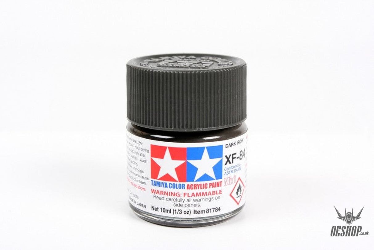 TAMIYA 81784 ACRYL.MINI XF-84 DARK IRON 10ml Tamiya 1.85 OEShop