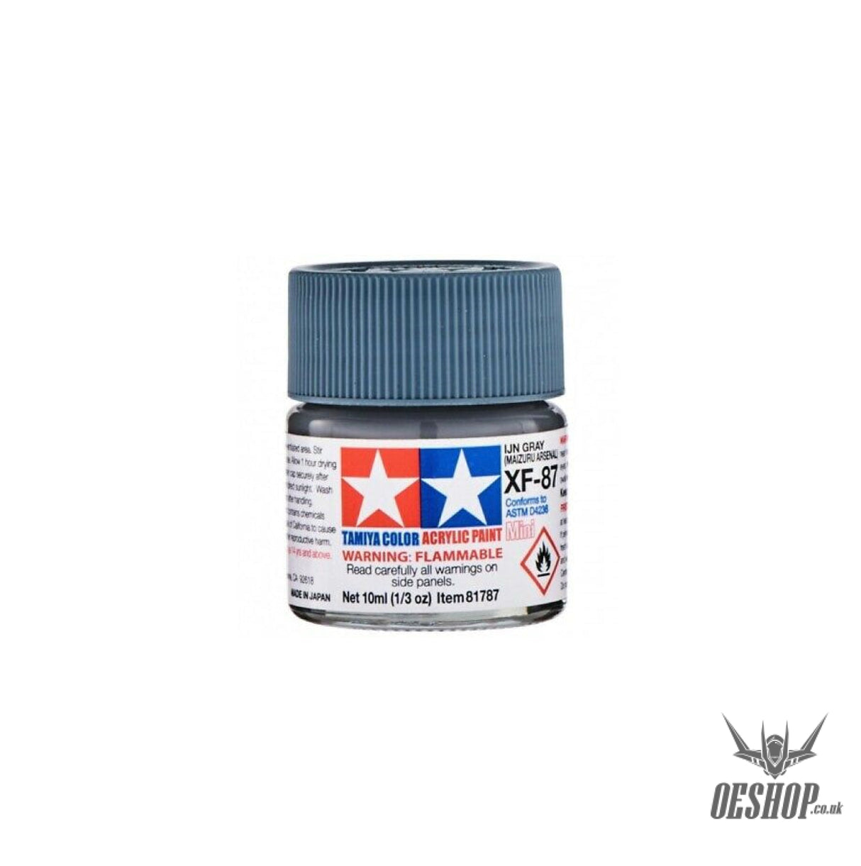 TAMIYA 81787 ACRYL.MINI XF-87 IJN GRAY 10ml Tamiya 1.85 OEShop