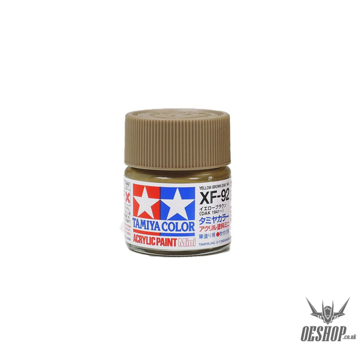 TAMIYA 81792 ACRYL.MINI XF-92 YELLOW-BROWN DAK 1941 10ml Tamiya 1.85 OEShop