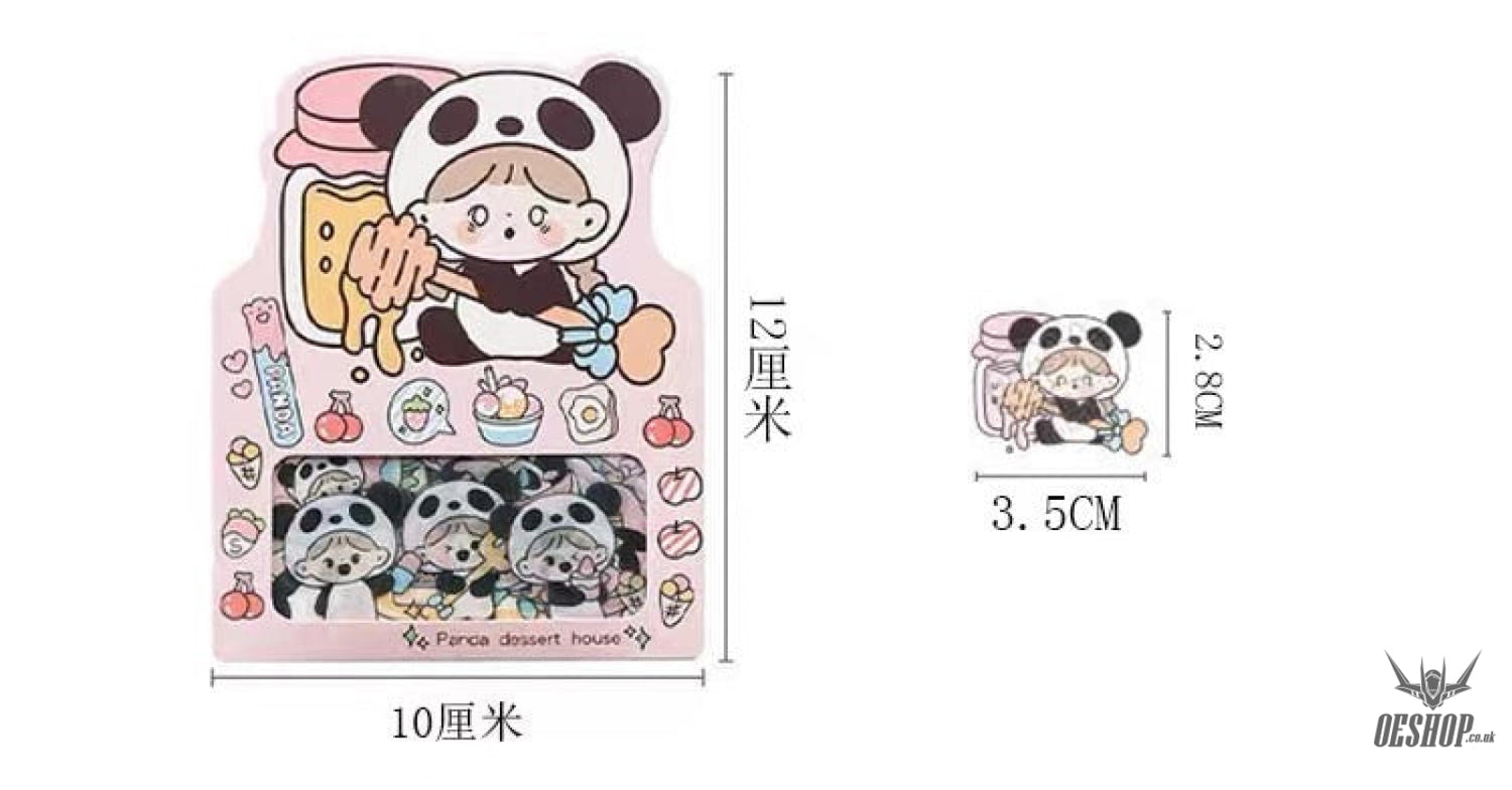 Telado Panda-farm Dairy-farm Stickers Sticker