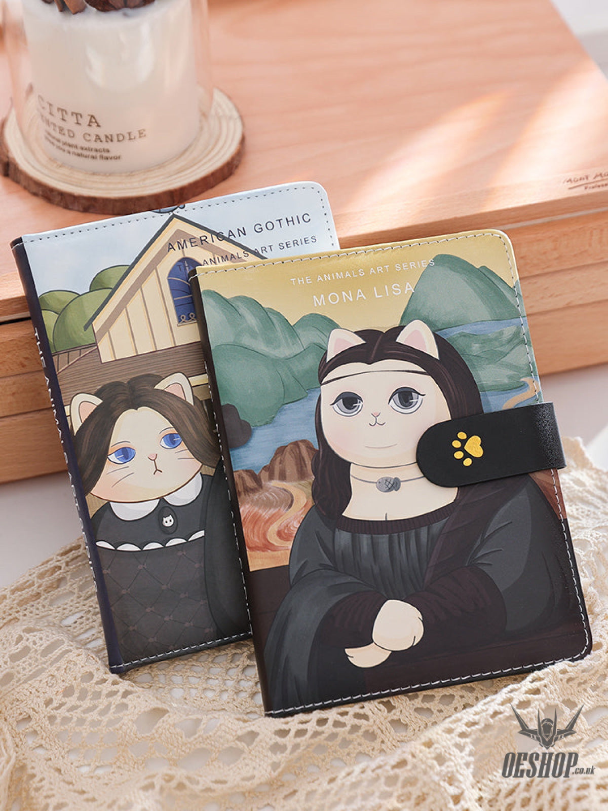 The Animals Art Series Scrapbooking Diary Notebook