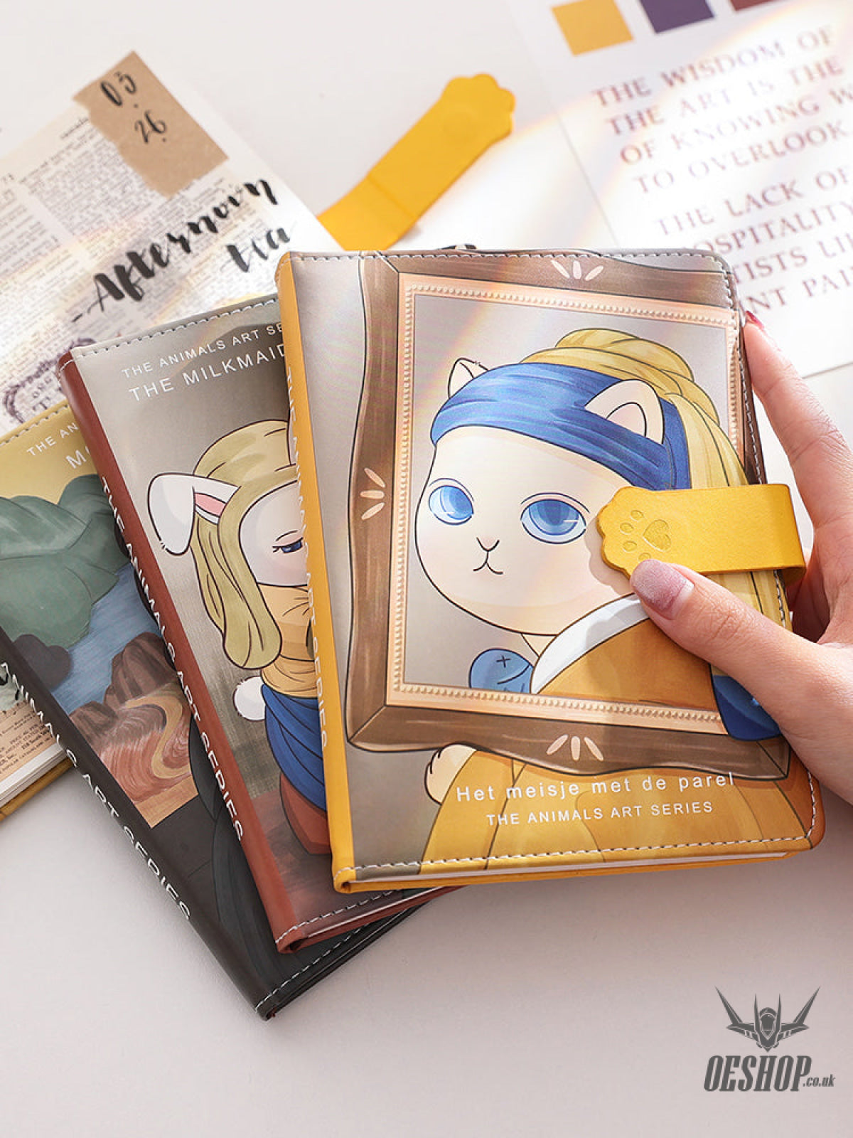 The Animals Art Series Scrapbooking Diary Notebook