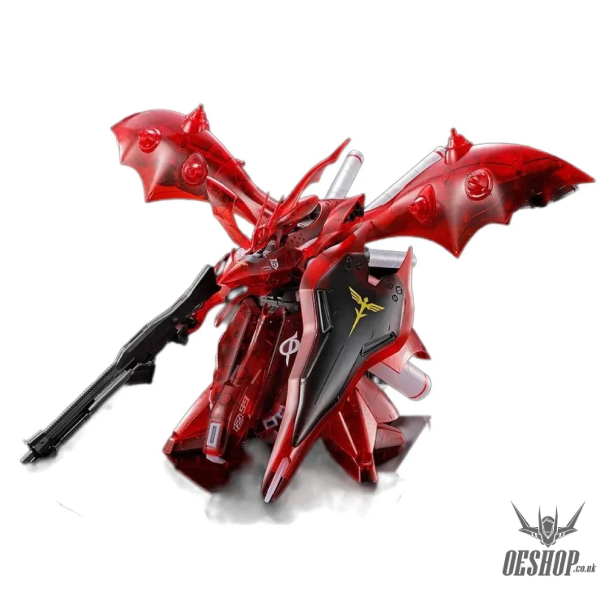 The Gundam Base Limited 1/144 HGUC MSN-04II Nightingale (Clear Color) - Scale Model Kits