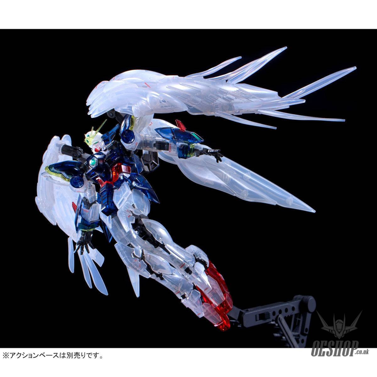 The Gundam Base Limited 1/144 RG Wing Gundam Zero EW (Clear Color) - Scale Model Kits