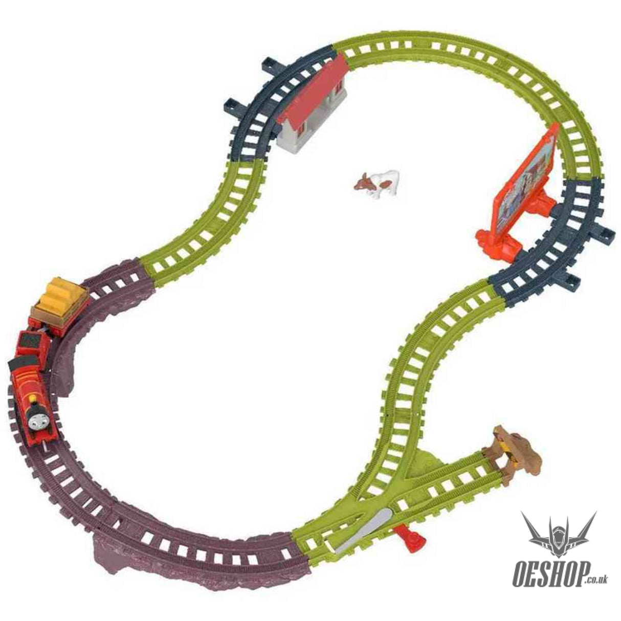 Thomas & Friends Push Along Track Assorted James and the Cow Corral Toys