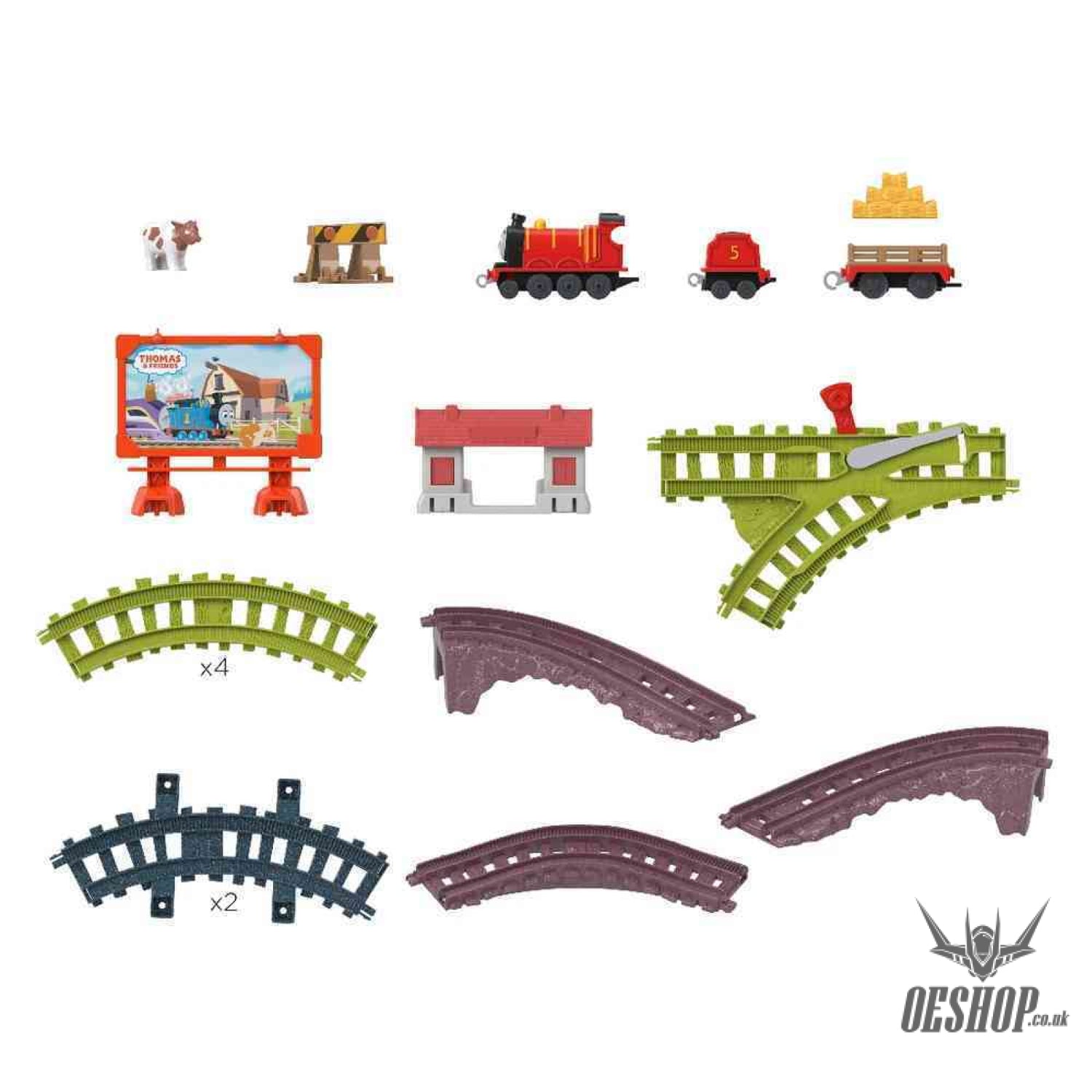 Thomas & Friends Push Along Track Assorted James and the Cow Corral Toys