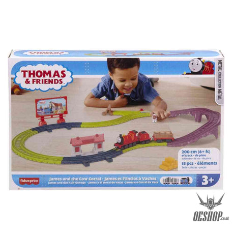 Thomas & Friends Push Along Track Assorted James and the Cow Corral Toys