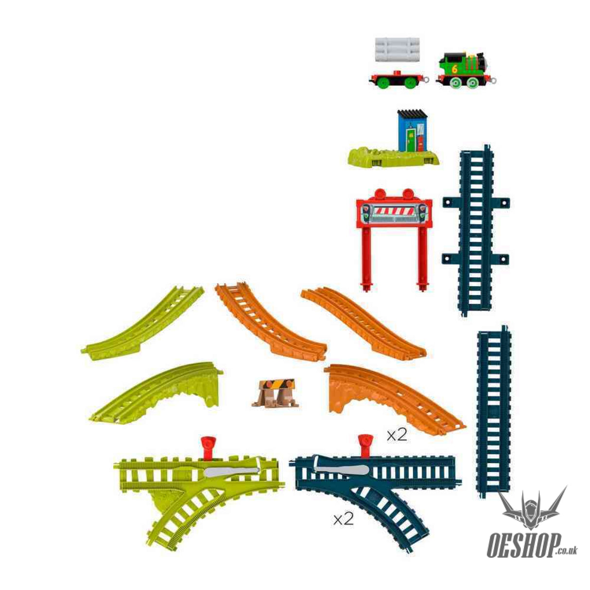 Thomas & Friends Push Along Track Assorted Percy’s Delivery Circuit Toys