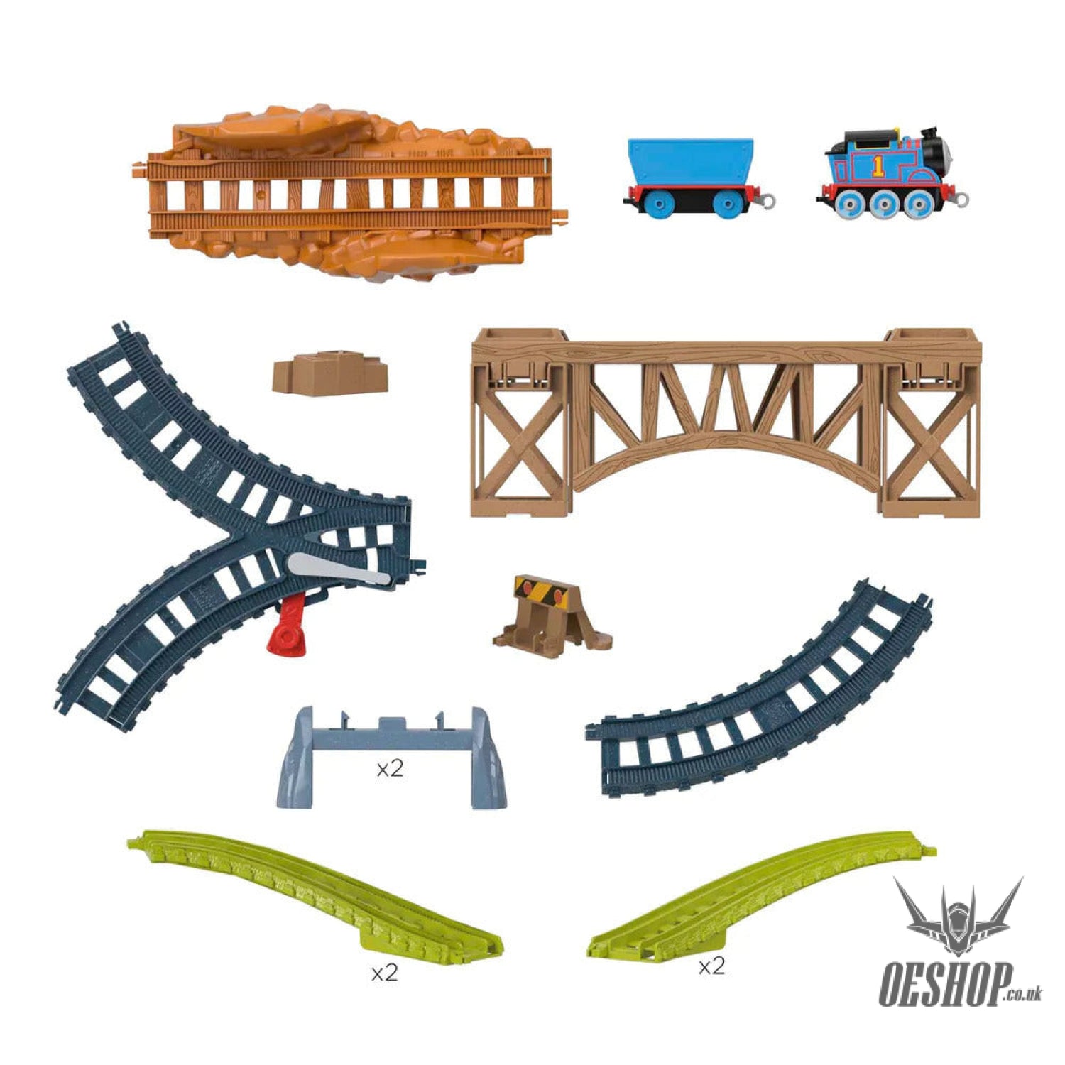 Thomas & Friends Push Along Track Assorted Wooden Bridge Delivery Toys