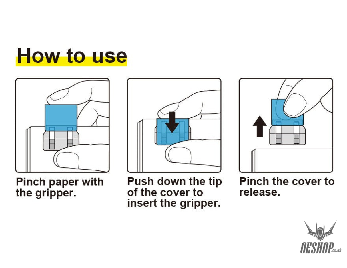 Tohkin Magnetic Slide Clip Smart Clip Clear L (4 pcs pack) SCC-LMG4M Tohkin 4.99 OEShop