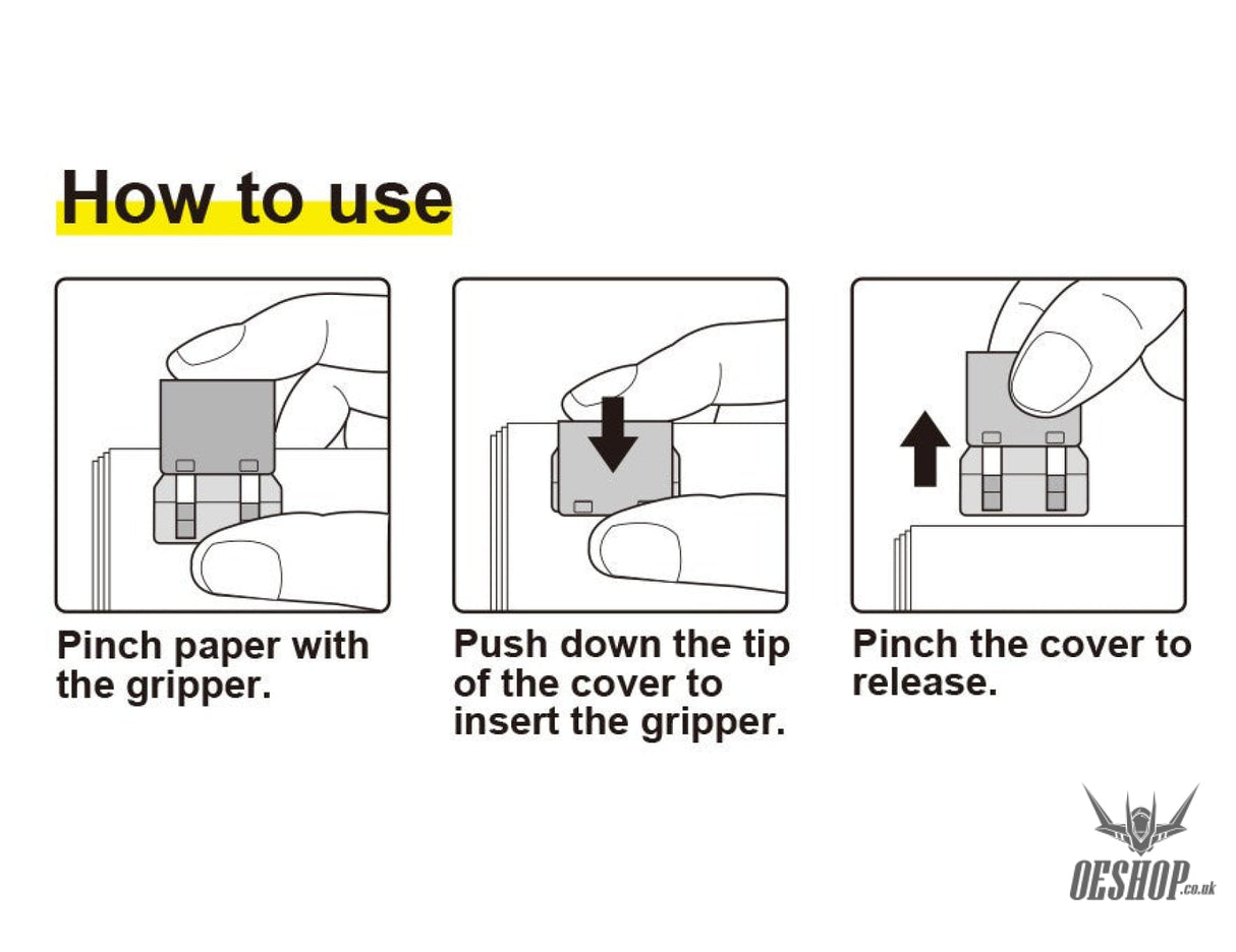 Tohkin Slide Clip Smart Clip Silver LL ( 3pcs pack ) Tohkin 2.49 OEShop