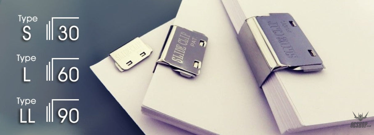 Tohkin Slide Clip Smart Clip Silver LL ( 3pcs pack ) Tohkin 2.49 OEShop