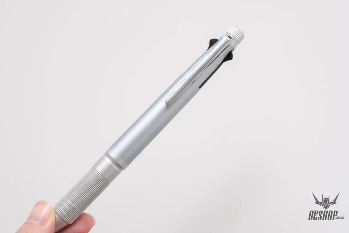 Uni Jetstream 4 +1 Multiple Functions Pen Metal Ice Silver Uni MITSUBISHI PENCIL 22.98 OEShop