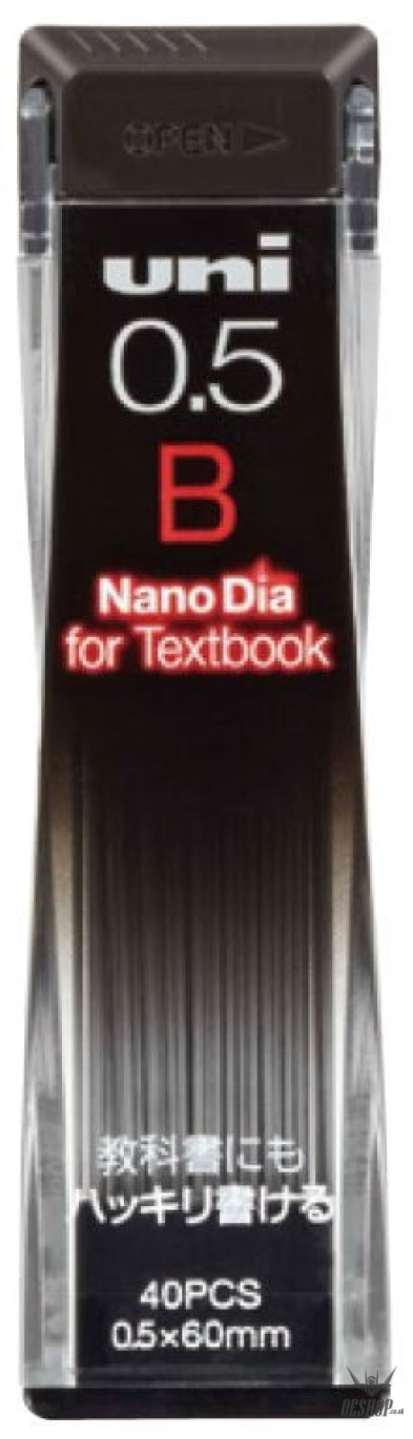 Uni Nano Dia for Textbook Mechanical Pencil Refill 0.5mm B Uni MITSUBISHI PENCIL 2.99 OEShop