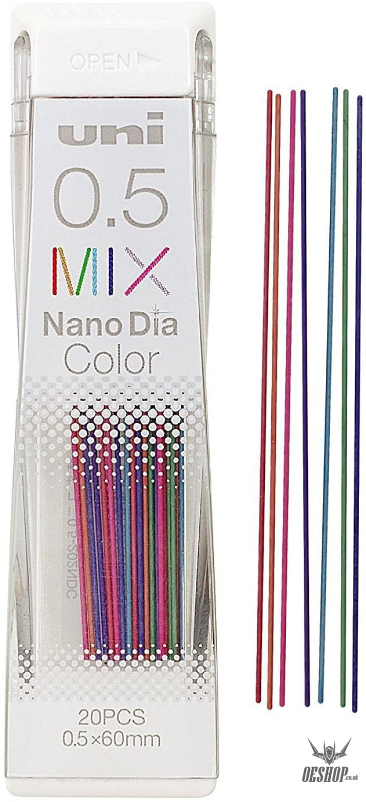 Uni Nano Dia for Textbook Mechanical Pencil Refill 0.5mm MIX Uni MITSUBISHI PENCIL 2.99 OEShop