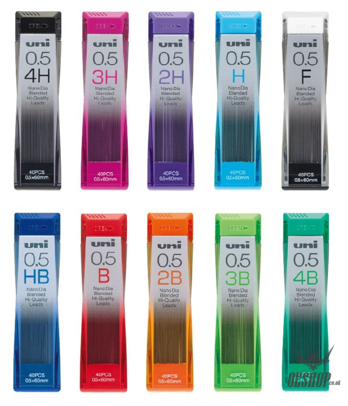 UNI NANO DIA MECHANICAL PENCIL REFILL 0.5MM HB Uni MITSUBISHI PENCIL 2.99 OEShop