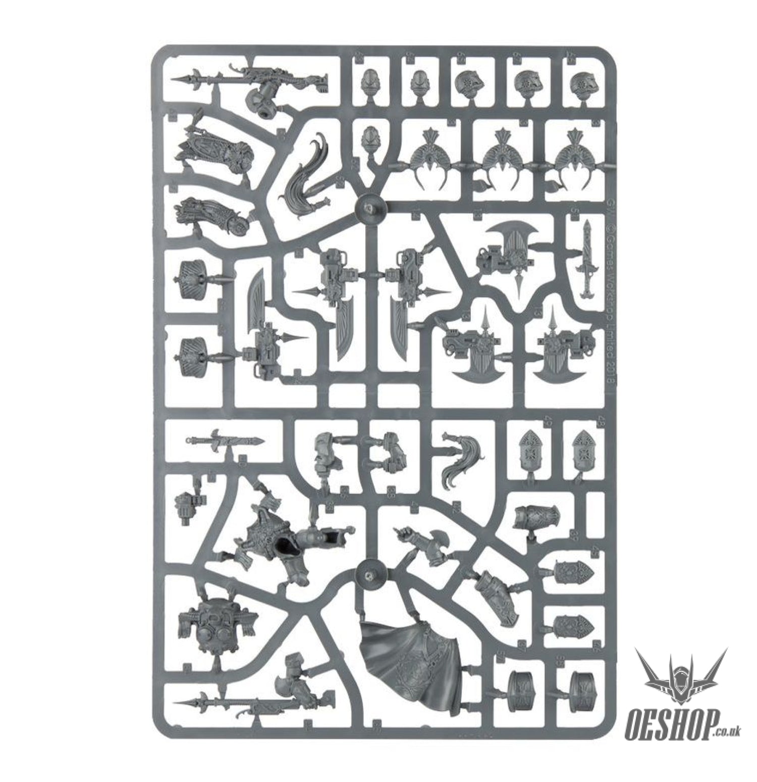 Warhammer 40,000 Adeptus Custodes: Allarus Custodians 01-13 Tabletop Wargame