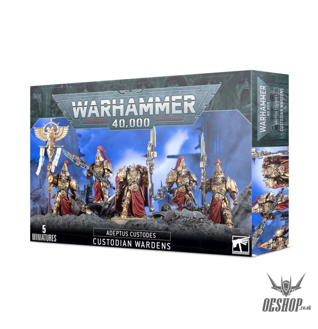 Warhammer 40,000 Adeptus Custodes: Custodian Wardens 01-11 Tabletop Wargame
