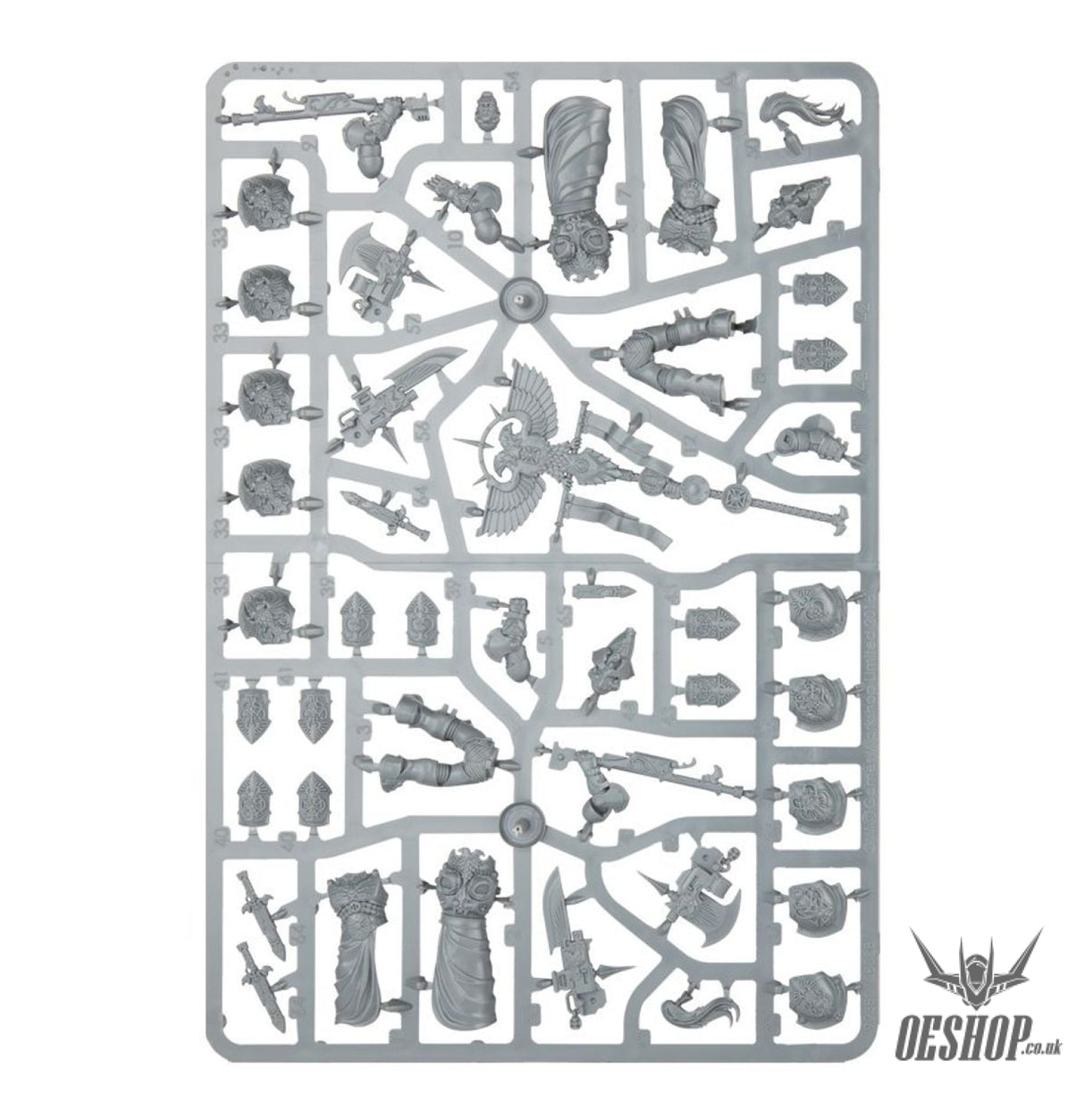 Warhammer 40,000 Adeptus Custodes: Custodian Wardens 01-11 Tabletop Wargame