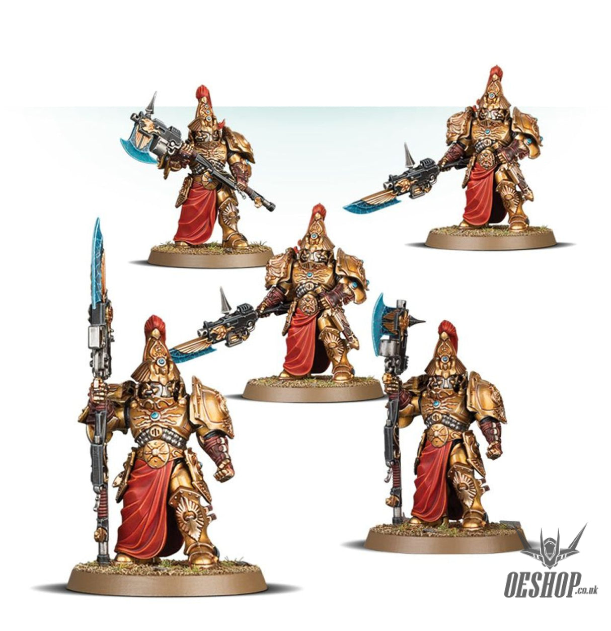 Warhammer 40,000 Adeptus Custodes: Custodian Wardens 01-11 Tabletop Wargame