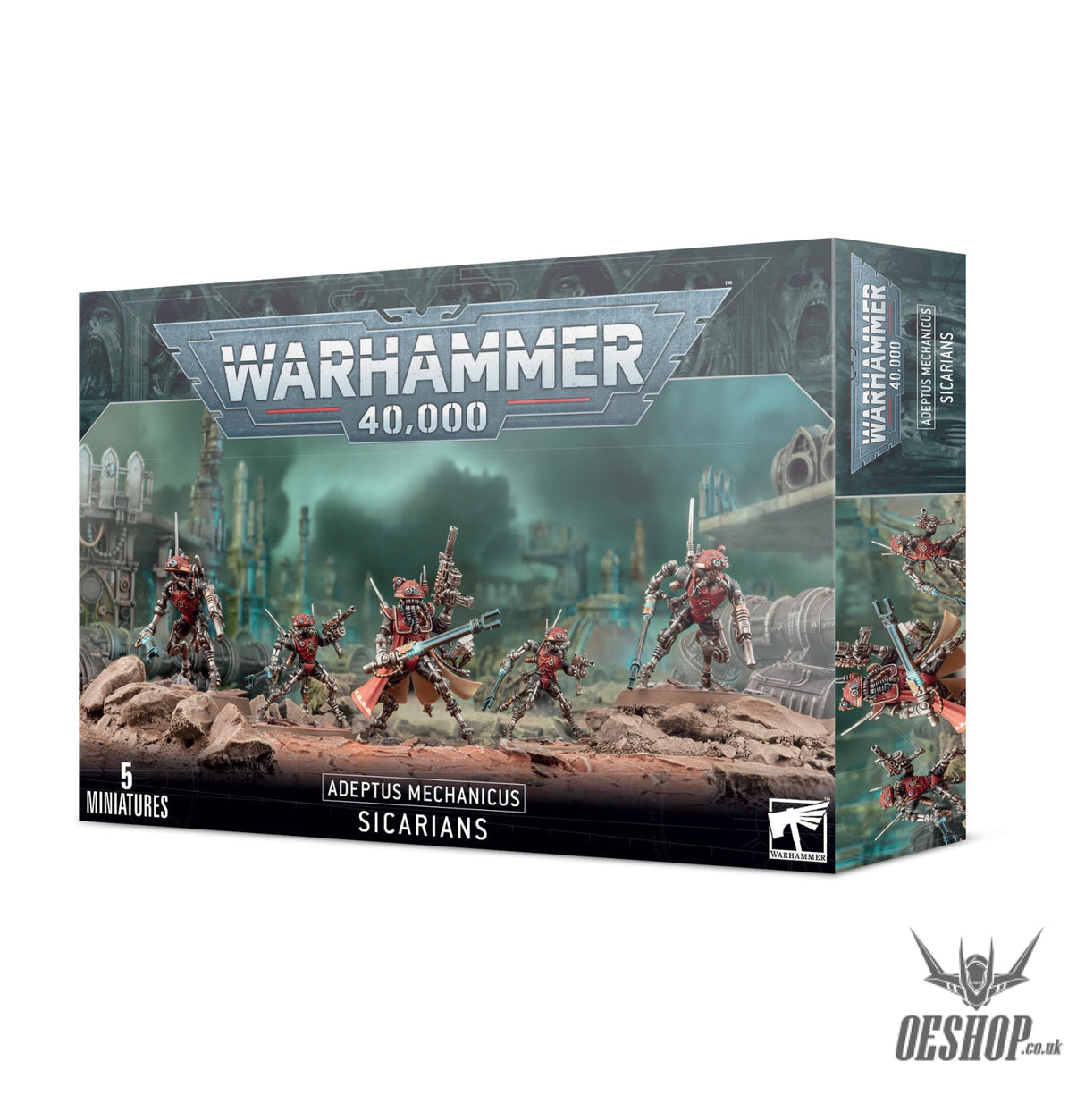 Warhammer 40,000: Adeptus Mechanicus Sicarians 59-11 Tabletop Wargame