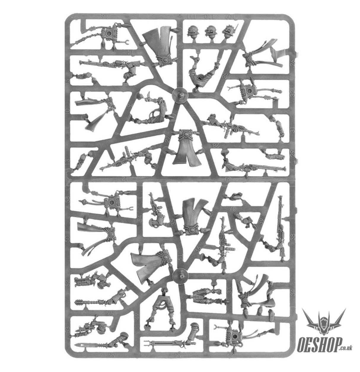 Warhammer 40,000 Adeptus Mechanicus: Skitarii 59-10 Tabletop Wargame