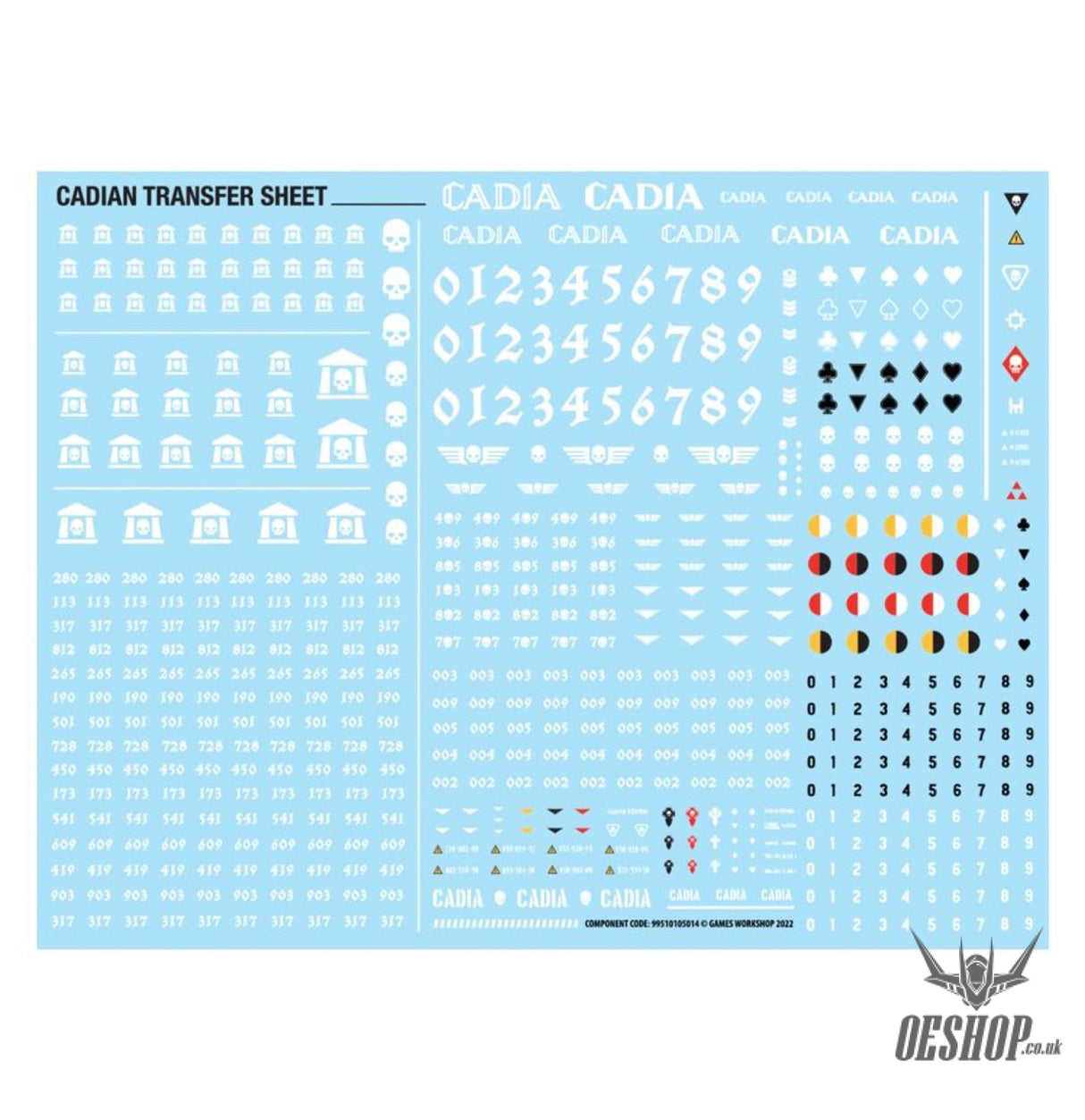 Warhammer 40,000 Astra Militarium: Cadian Shock Troops 47-33 Tabletop Wargame