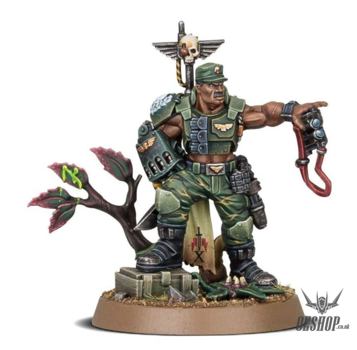 Warhammer 40,000 Astra Militarium: Catachan Colonel (Limited Edition) Tabletop Wargame