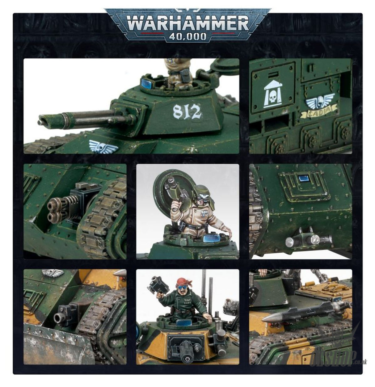 Warhammer 40,000 Astra Militarium: Chimera 47-07 Tabletop Wargame