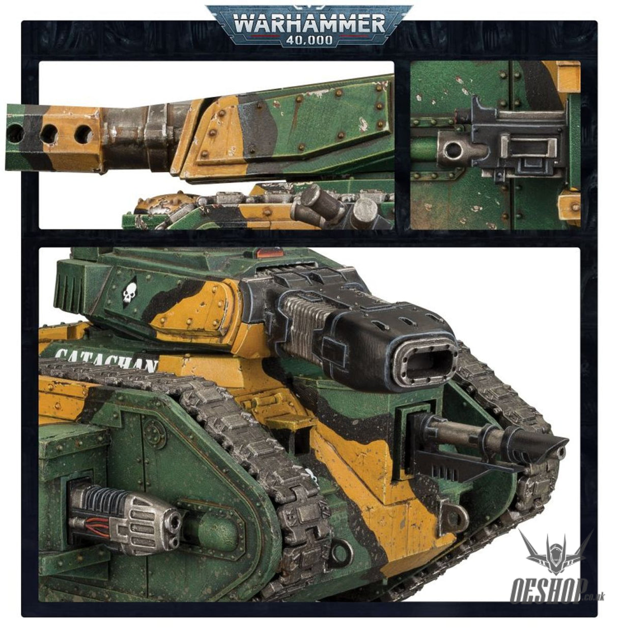 Warhammer 40,000 Astra Militarium: Leman Russ Battle Tank 47-06 Tabletop Wargame