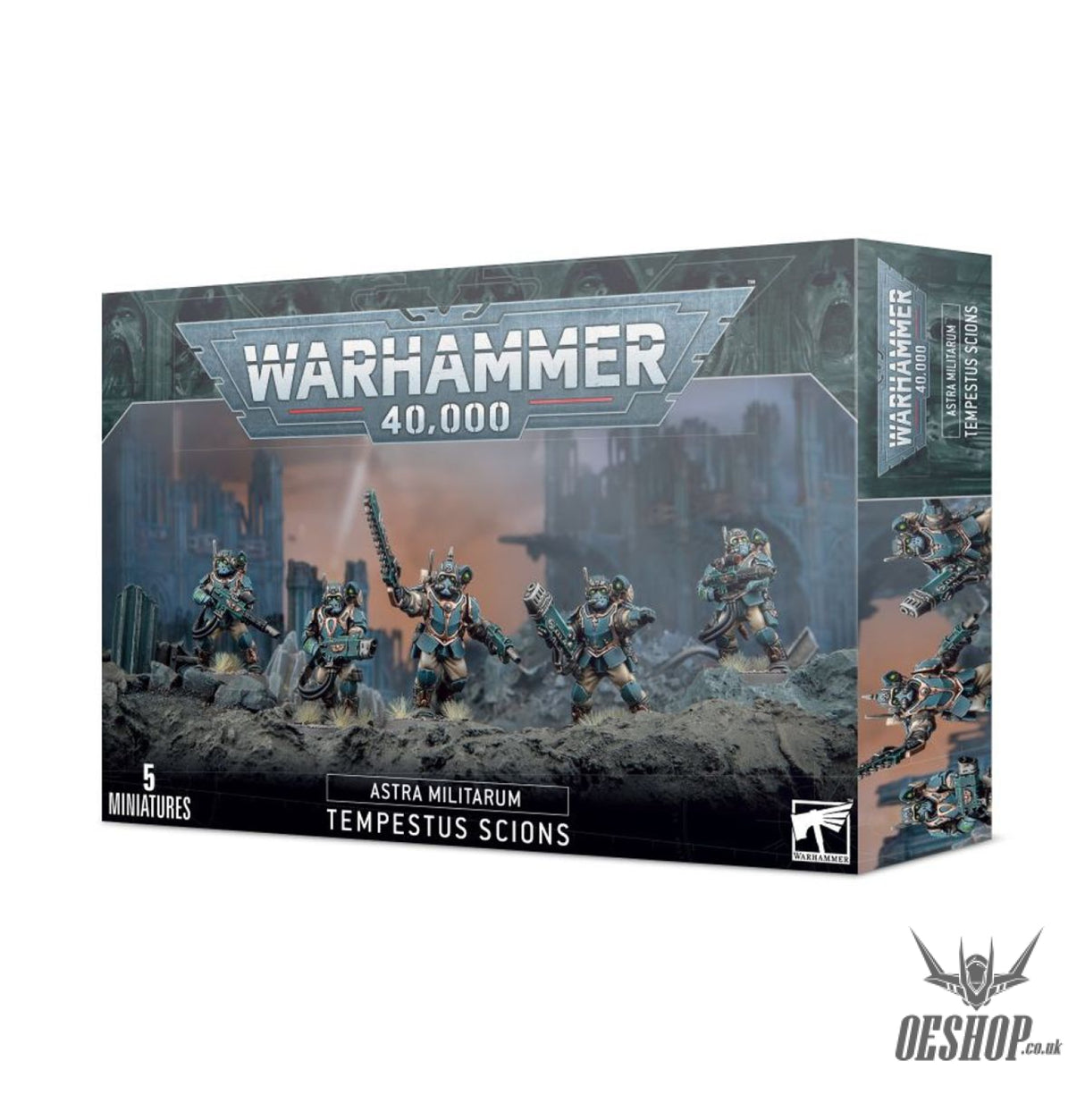 Warhammer 40,000 Astra Militarium: Tempest Scions 47-15 Tabletop Wargame