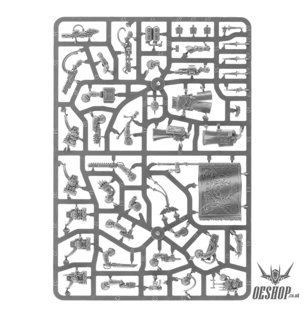 Warhammer 40,000 Astra Militarium: Tempest Scions 47-15 Tabletop Wargame