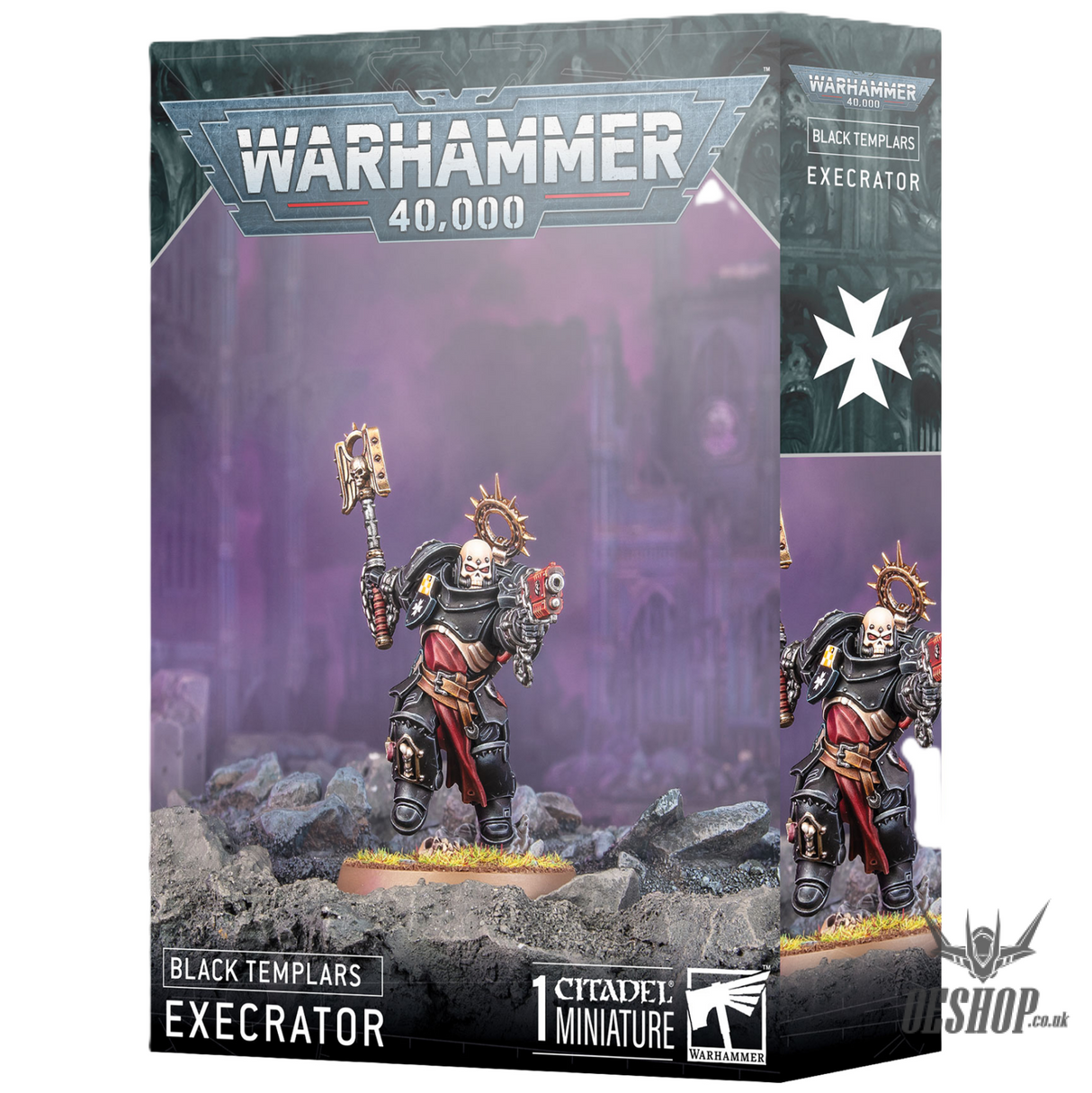 Warhammer 40,000 Black Templars: Execrator 55-50 Tabletop Wargame