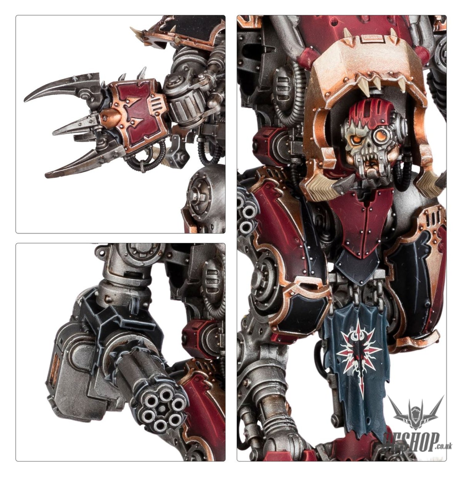 Warhammer 40,000 Chaos Knights: Houndpack Lance Battleforce 43-104 Tabletop Wargame