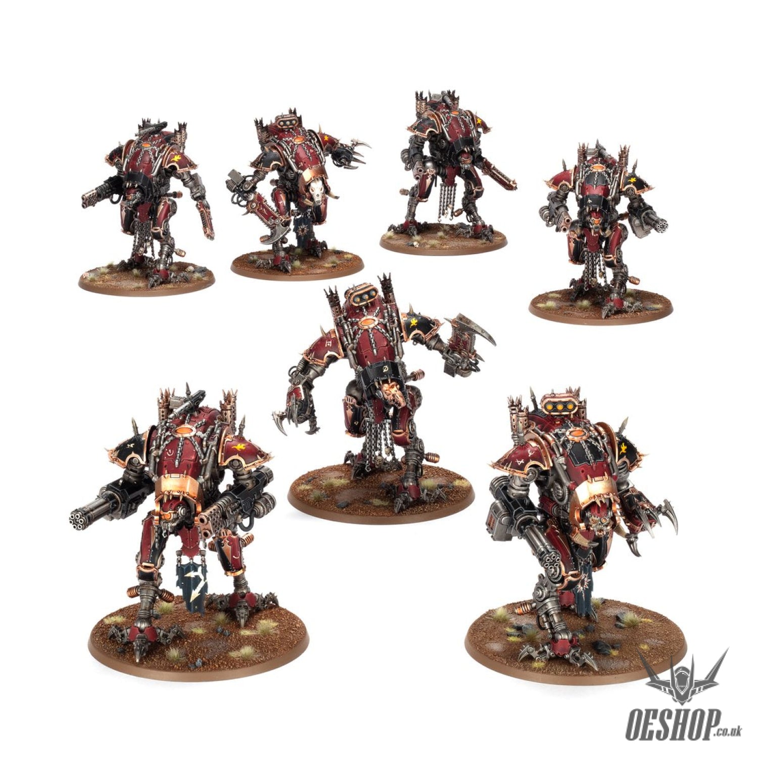 Warhammer 40,000 Chaos Knights: Houndpack Lance Battleforce 43-104 Tabletop Wargame