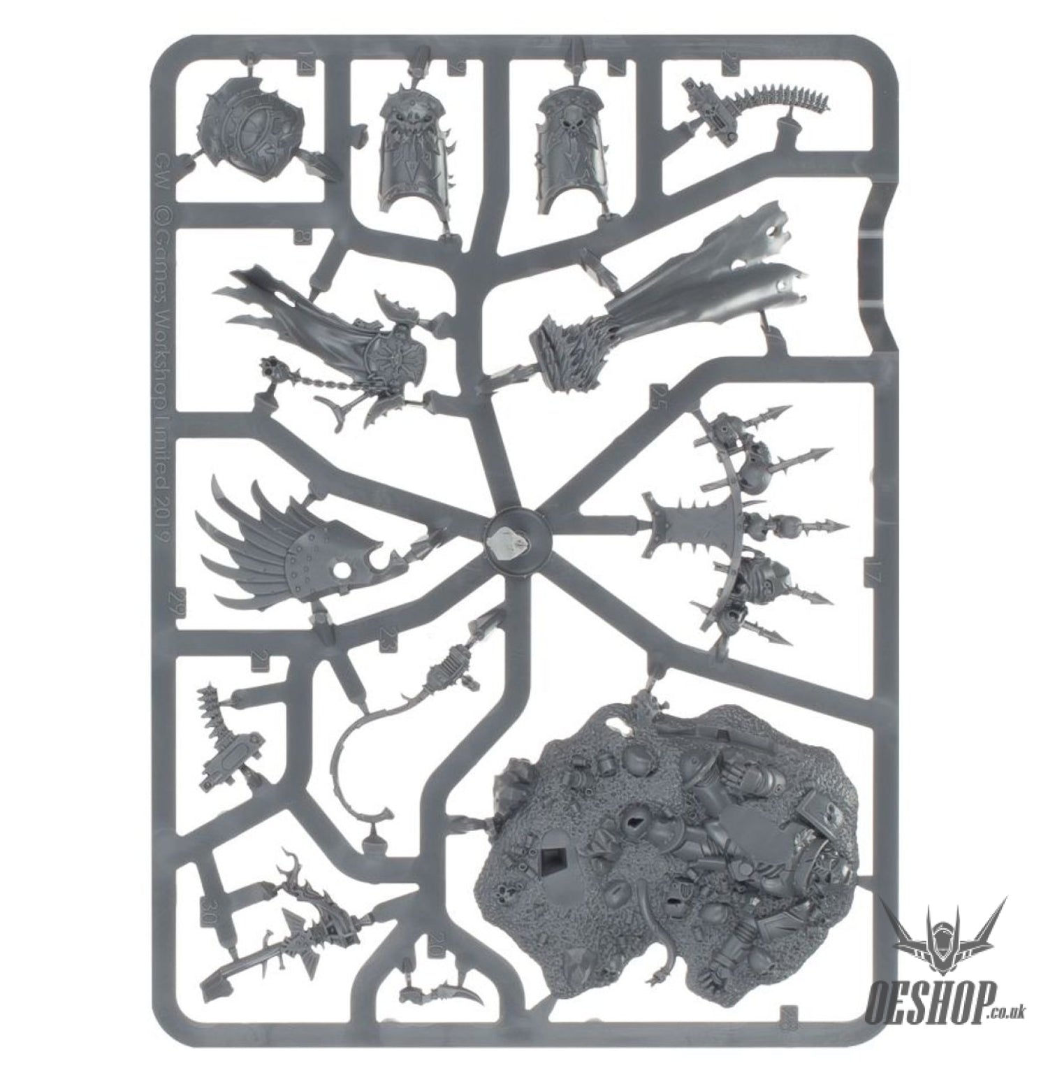 Warhammer 40,000 Chaos Space Marines: Abaddon the Despoiler 43-60 Tabletop Wargame