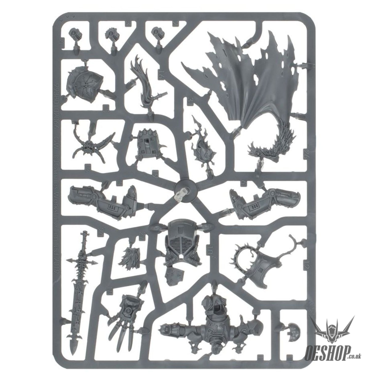 Warhammer 40,000 Chaos Space Marines: Abaddon the Despoiler 43-60 Tabletop Wargame