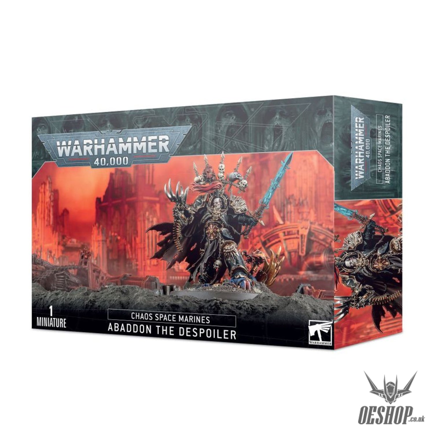 Warhammer 40,000 Chaos Space Marines: Abaddon the Despoiler 43-60 Tabletop Wargame