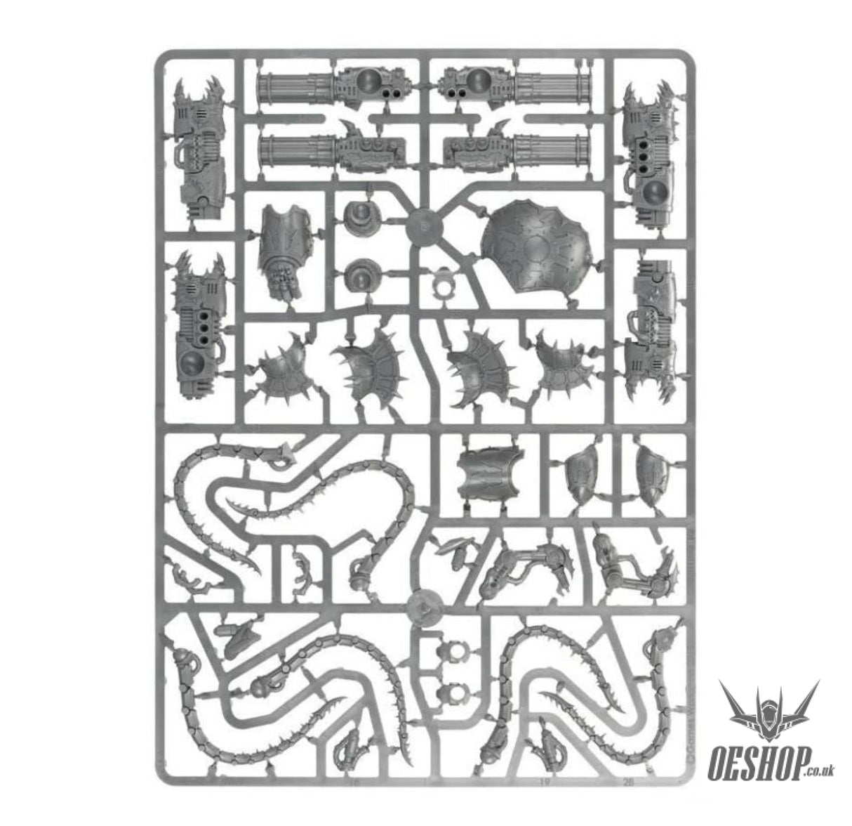 Warhammer 40,000 Chaos Space Marines: Forgefiend 43-14 Tabletop Wargame