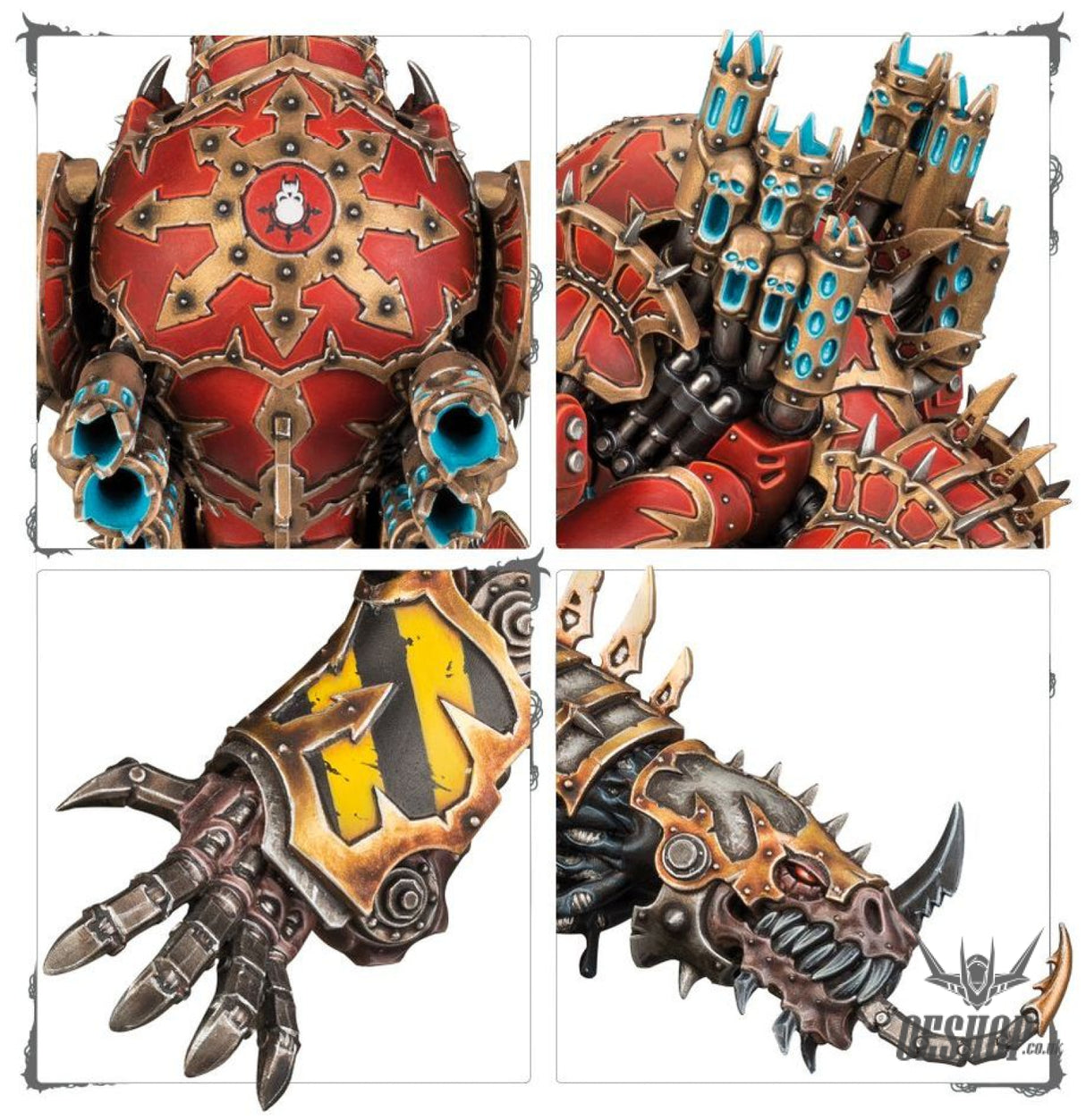 Warhammer 40,000 Chaos Space Marines: Forgefiend 43-14 Tabletop Wargame