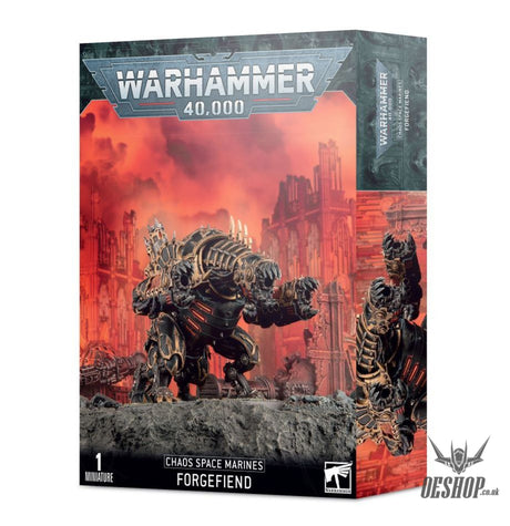 Warhammer 40,000 Chaos Space Marines: Forgefiend 43-14 Tabletop Wargame