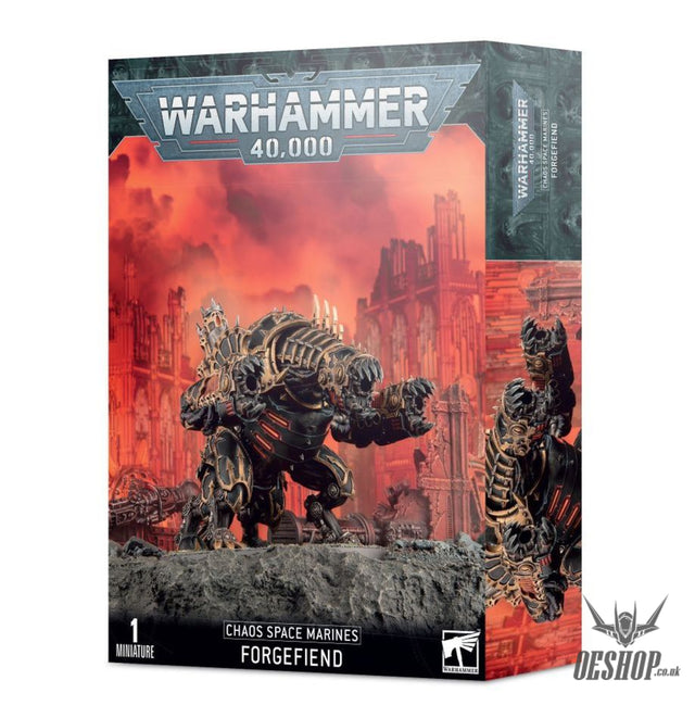Warhammer 40,000 Chaos Space Marines: Forgefiend 43-14 Tabletop Wargame