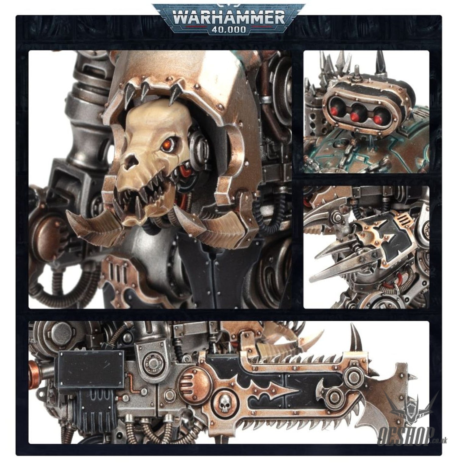 Warhammer 40,000 Chaos Space Marines: Chaos Knights - War dog Karnivores 43-64 Tabletop Wargame
