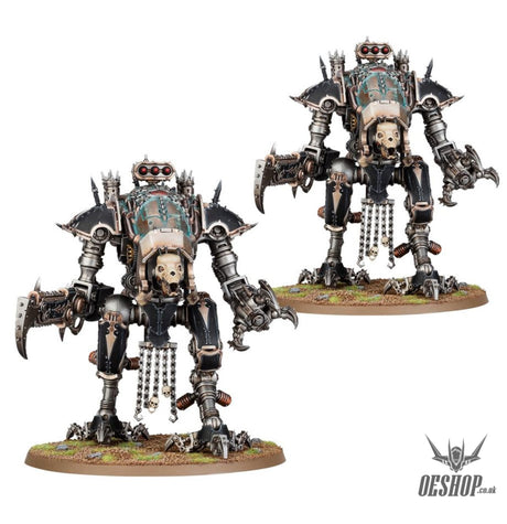 Warhammer 40,000 Chaos Space Marines: Chaos Knights - War dog Karnivores 43-64 Tabletop Wargame