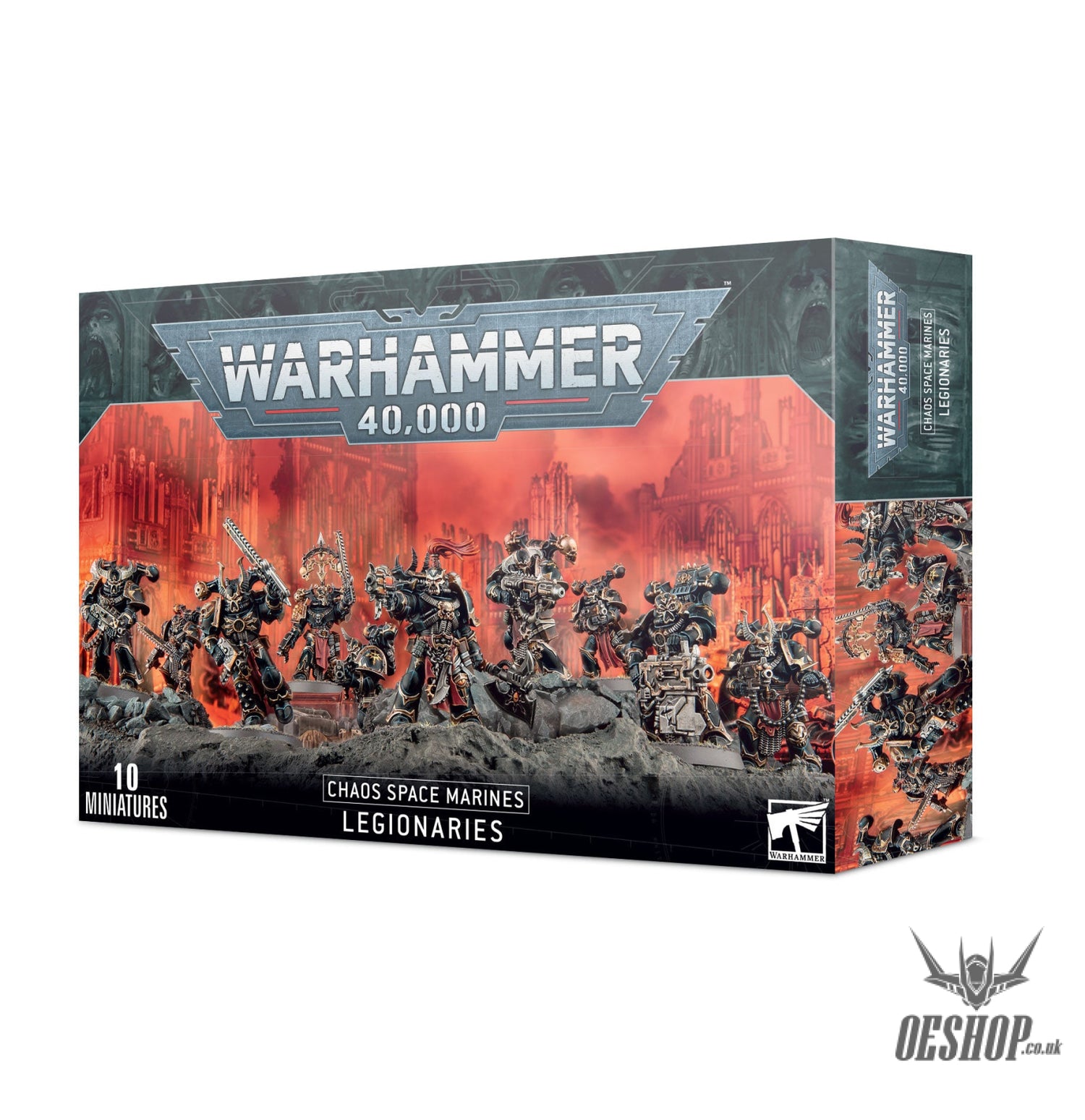 Warhammer 40,000 Chaos Space Marines: Legionaries 43-06 Tabletop Wargame