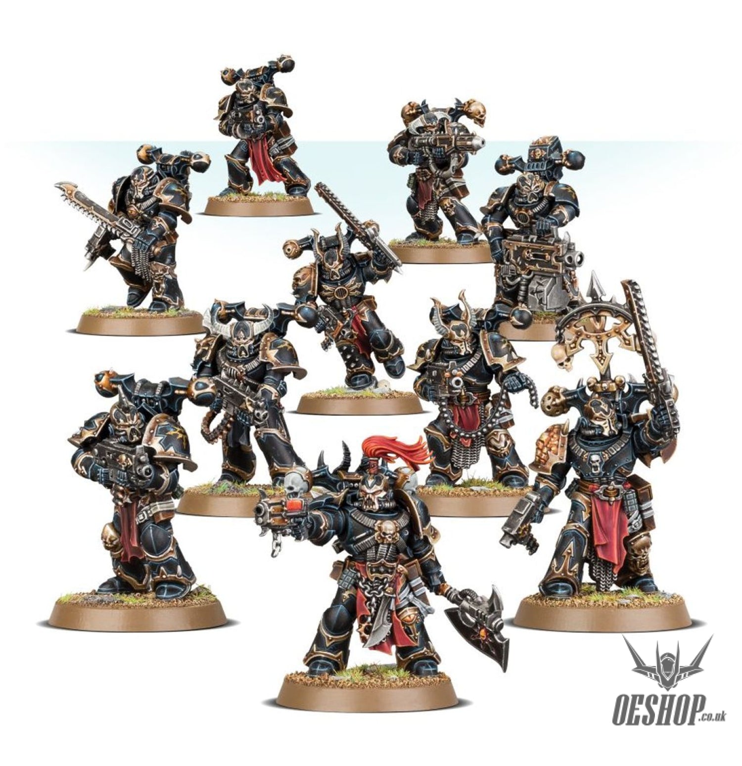 Warhammer 40,000 Chaos Space Marines: Legionaries 43-06 Tabletop Wargame