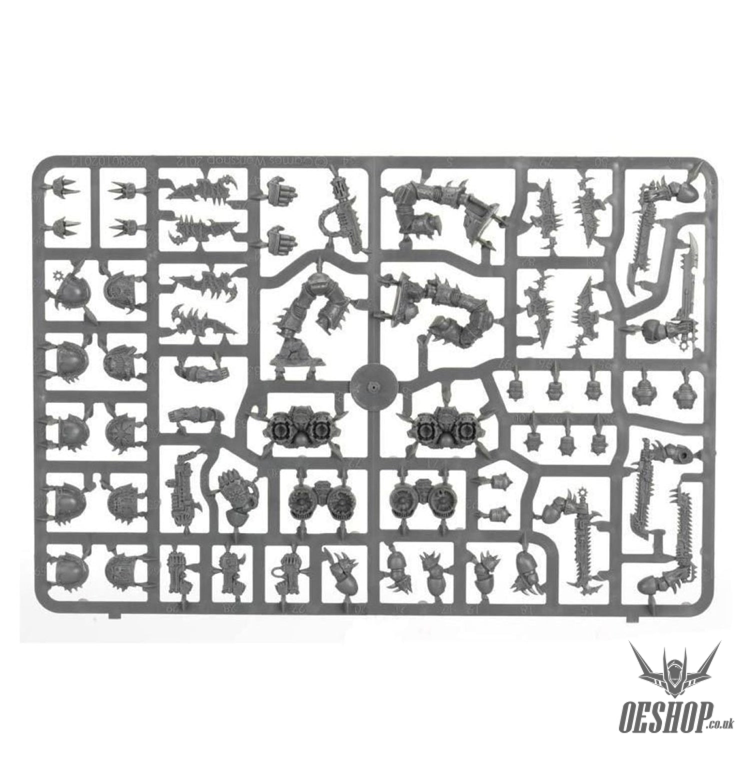 Warhammer 40,000 Chaos Space Marines: Raptors 43-13 Tabletop Wargame