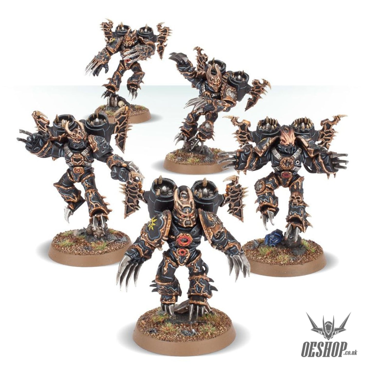 Warhammer 40,000 Chaos Space Marines: Raptors 43-13 Tabletop Wargame